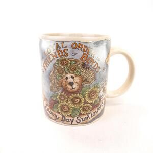 Boyds Bears Bloomin' Mug #01999-65 Vintage 1998